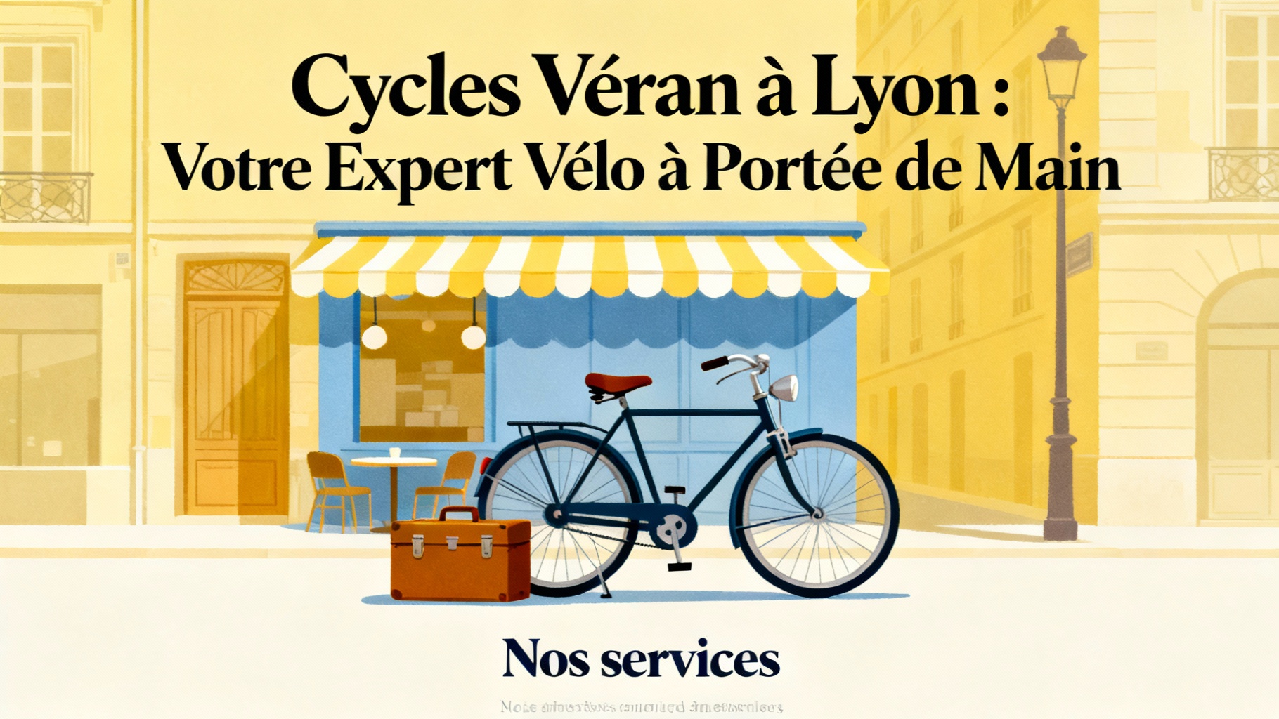Cycles véran à lyon : votre expert vélo à portée de main 1 Nos services