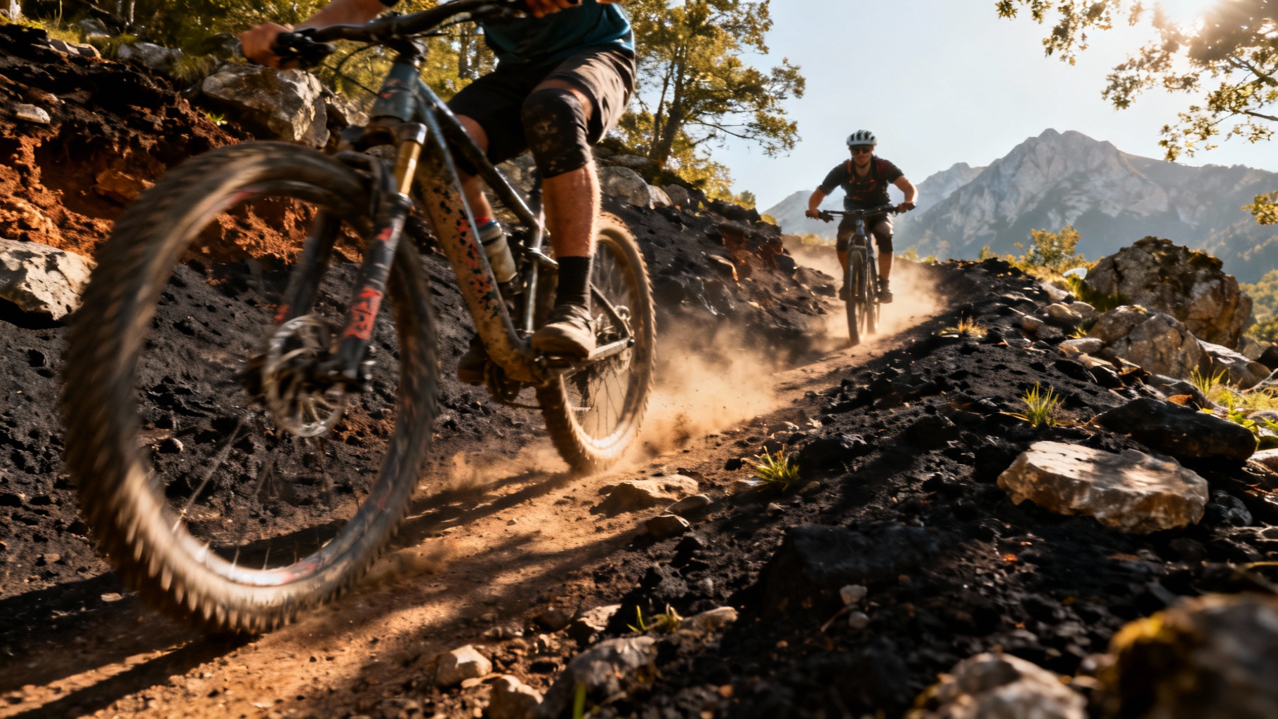 Découvrez les terres noires de digne-les-bains en VTT