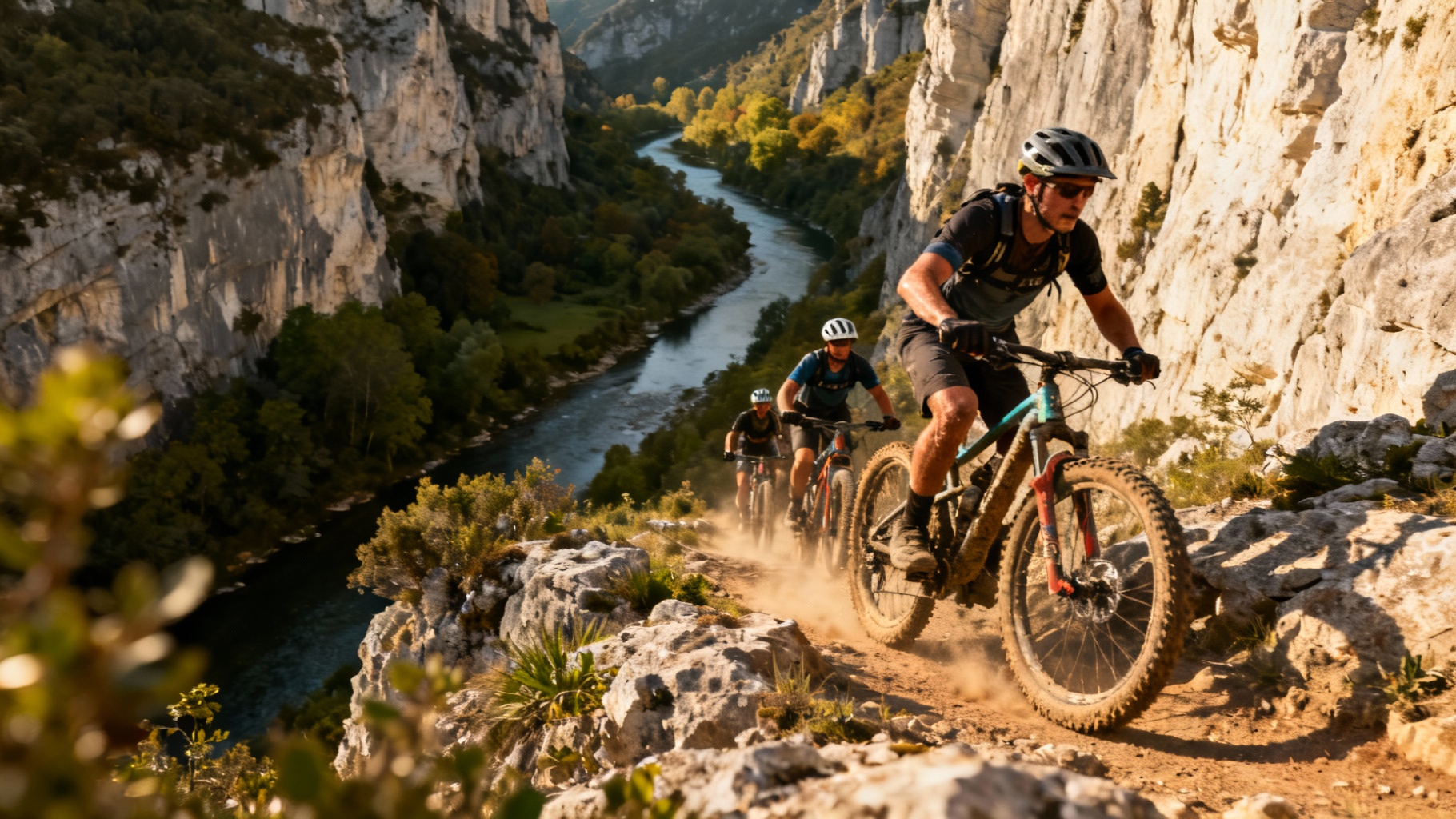 Découvrez le VTT dans les gorges du tarn