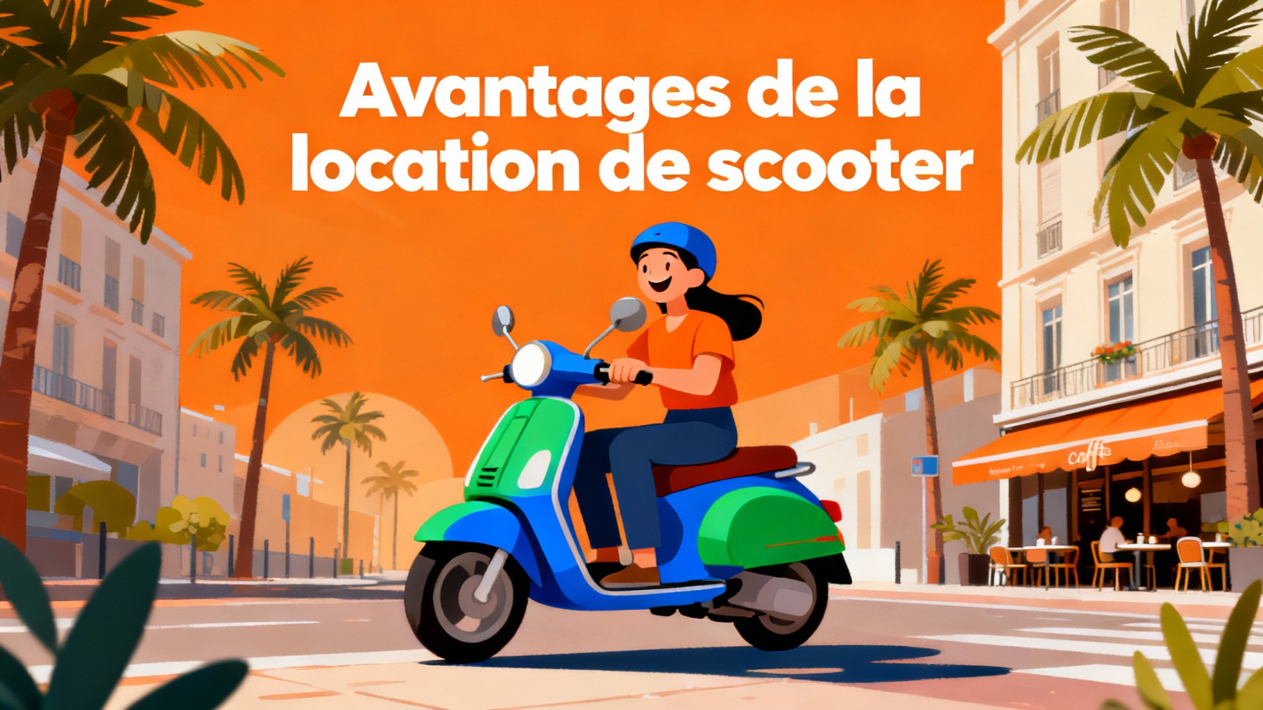 Avantages de la location de scooter