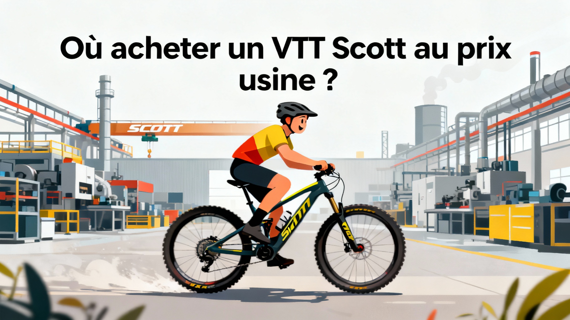 Où acheter un VTT Scott au prix usine ?