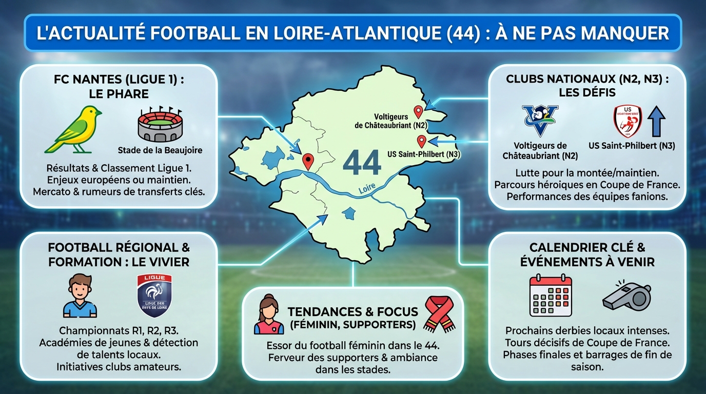L'actualité du football en loire-atlantique 44 à ne pas manquer 1 Focus sur les transferts en cours