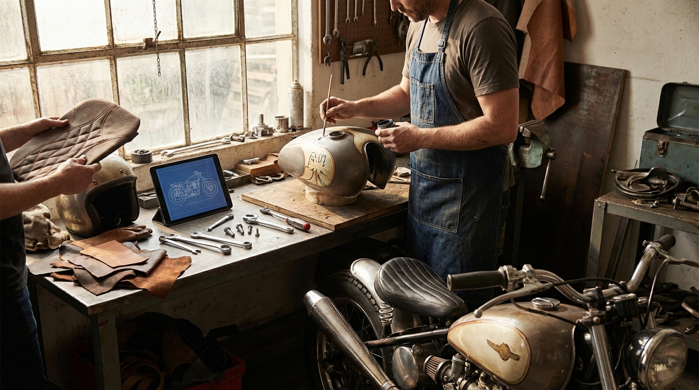 Simulation covering moto : personnalisez votre deux-roues