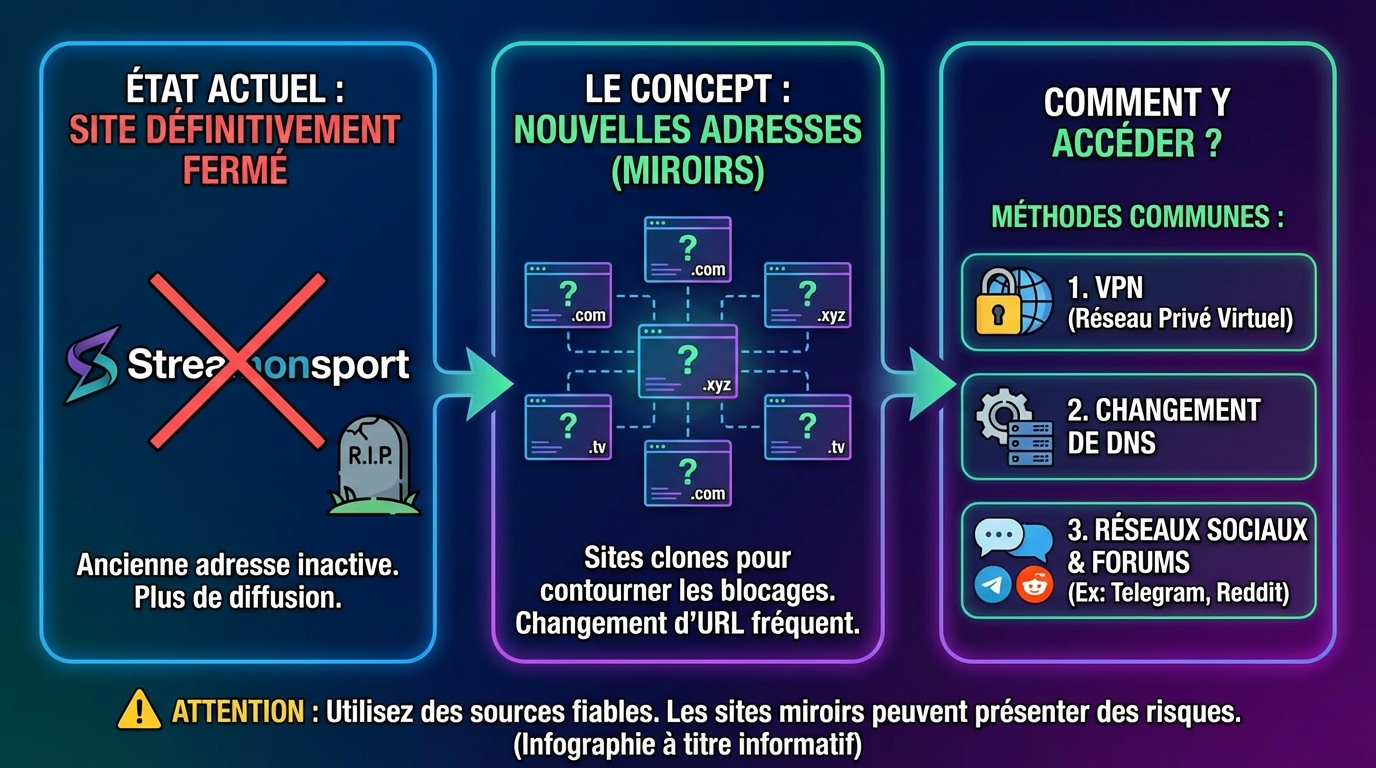 Comment accéder à Streamonsport ?