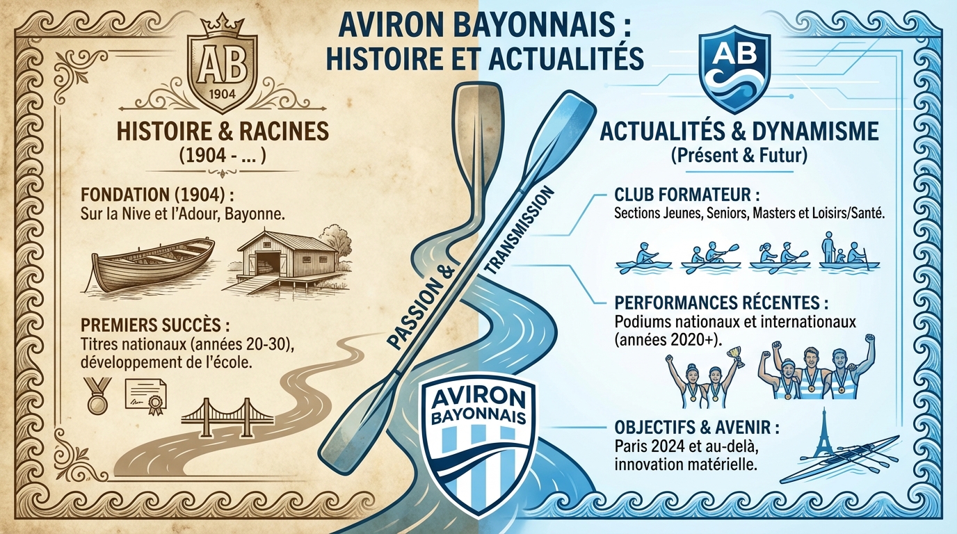 Tout savoir sur l'aviron bayonnais : histoire et actualités 1 Histoire du club