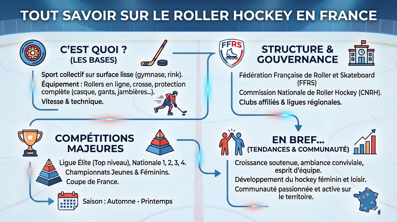 Tout savoir sur le roller hockey en france 1 Les compétitions de roller hockey