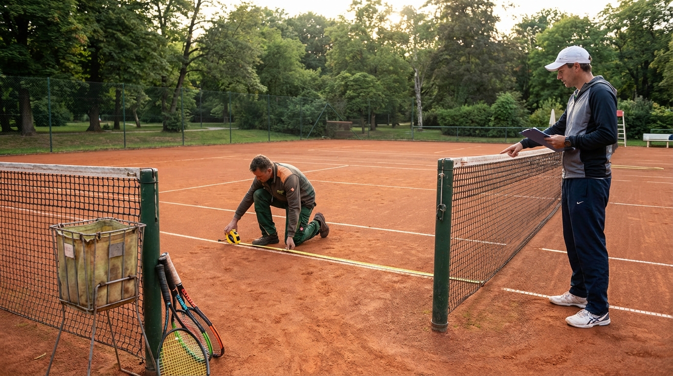 Dimensions d'un terrain de tennis : tout ce qu'il faut savoir