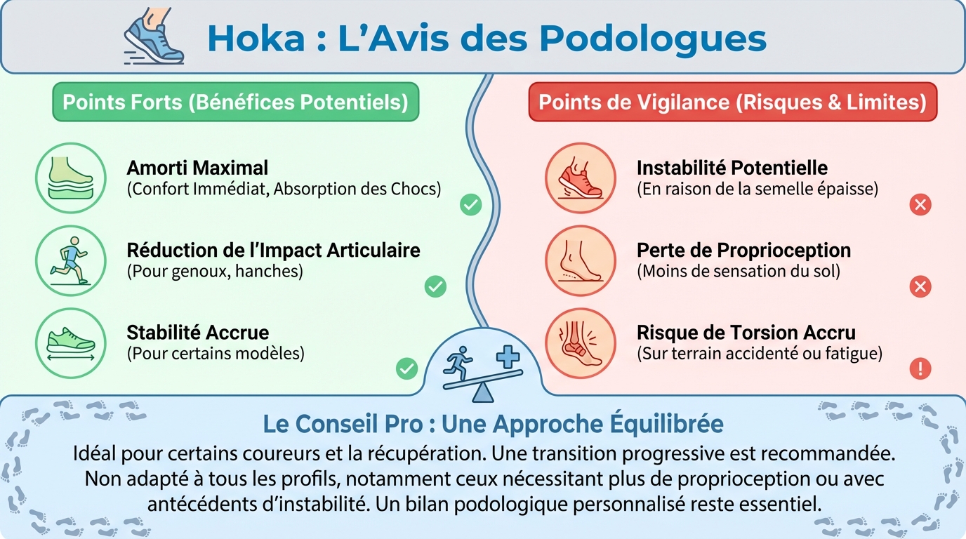 Les inconvénients des chaussures Hoka