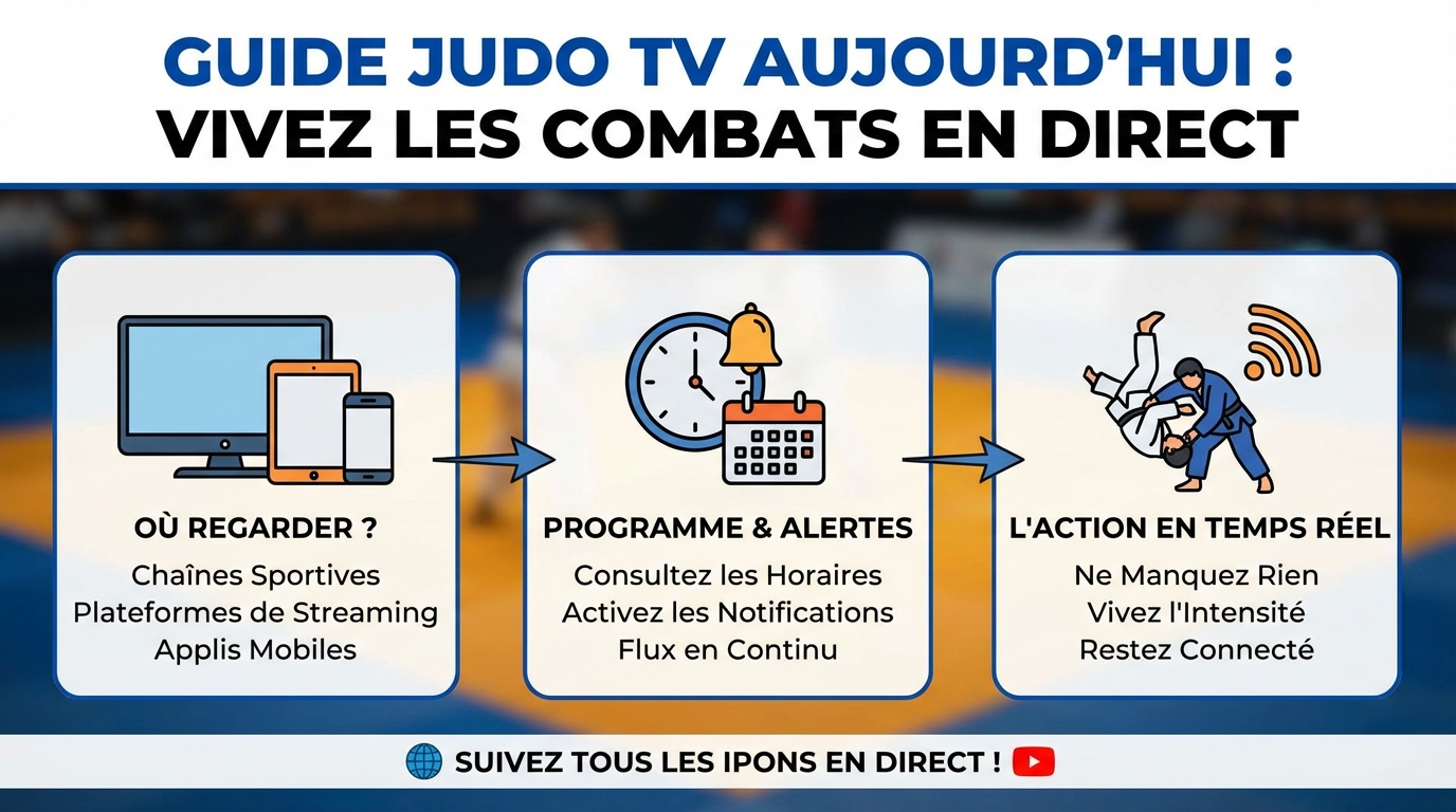Comment accéder à Judo TV
