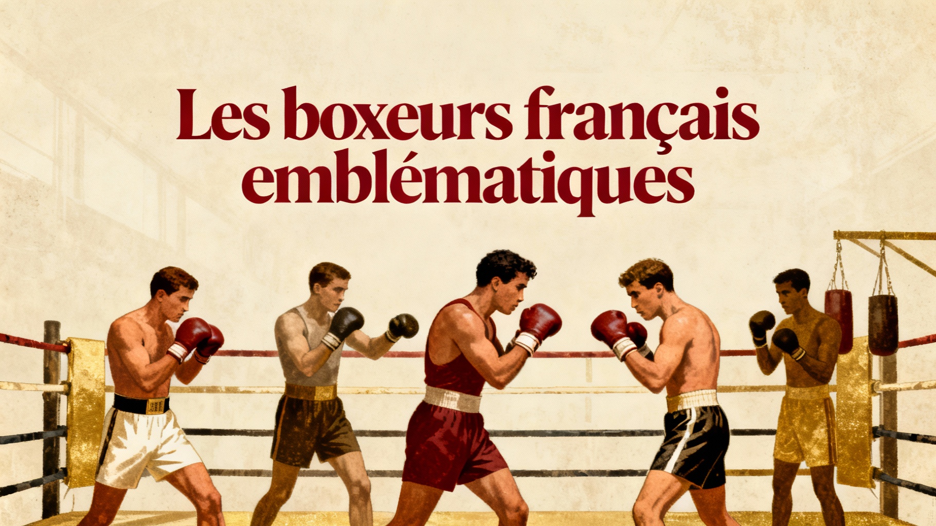 Les boxeurs français les plus célèbres à connaître 1 Les boxeurs français emblématiques