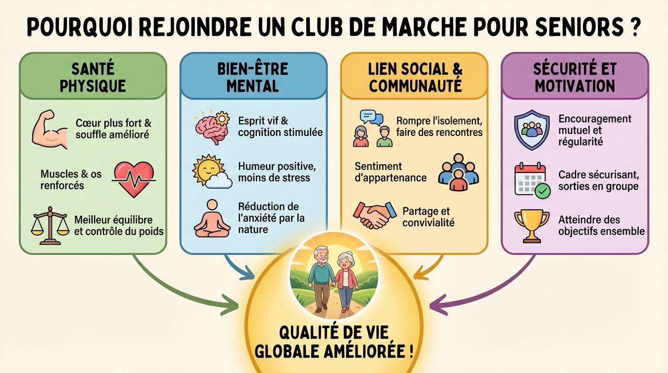 Comment choisir son club de marche