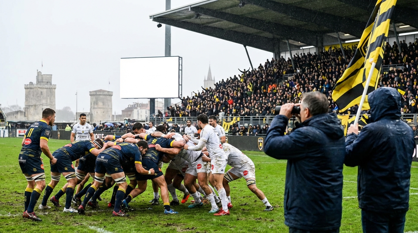 Rugby la rochelle en direct aujourd'hui : suivez le match