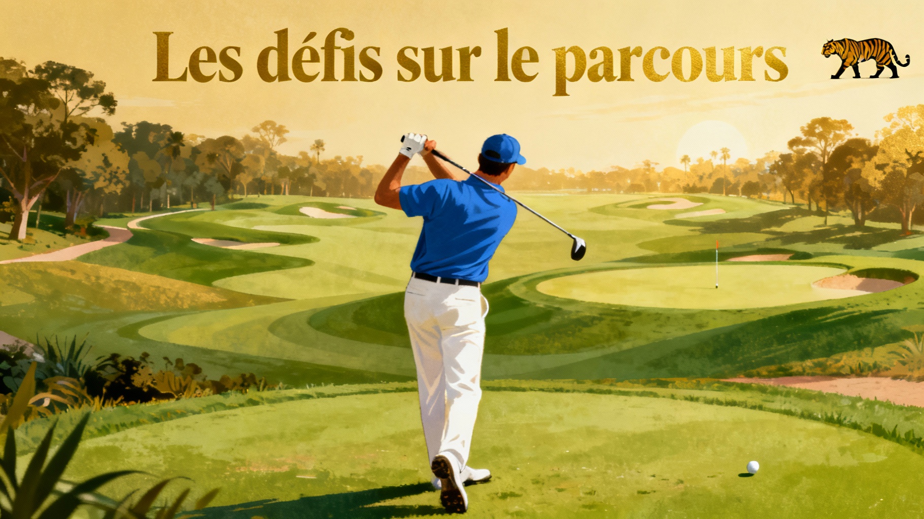 Tiger woods : le parcours d'un légende du golf 1 Les défis sur le parcours