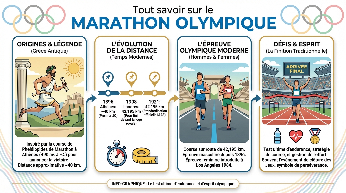 Tout savoir sur le marathon aux jeux olympiques 1 Calendrier et résultats du marathon