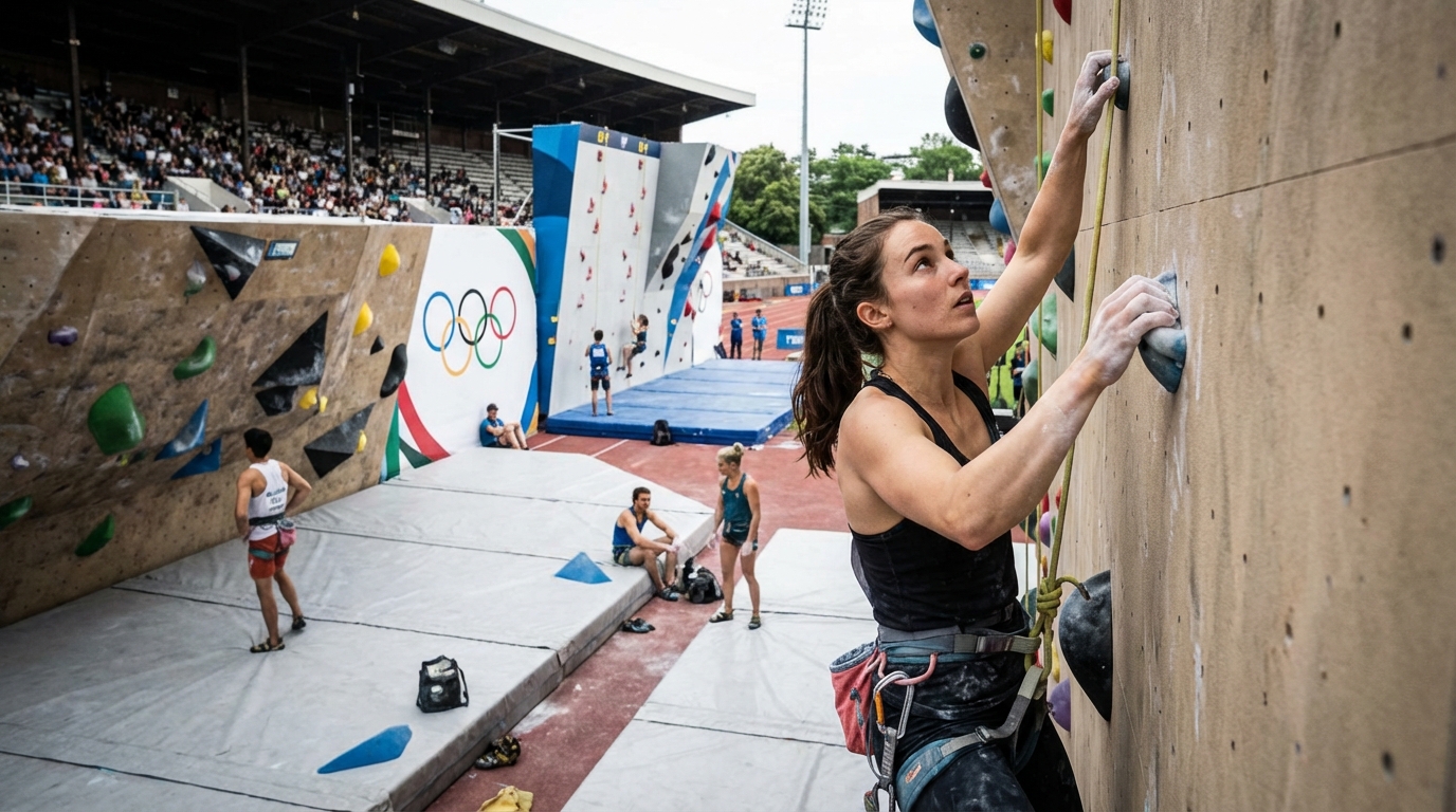 Tout savoir sur l'escalade combiné aux jeux olympiques