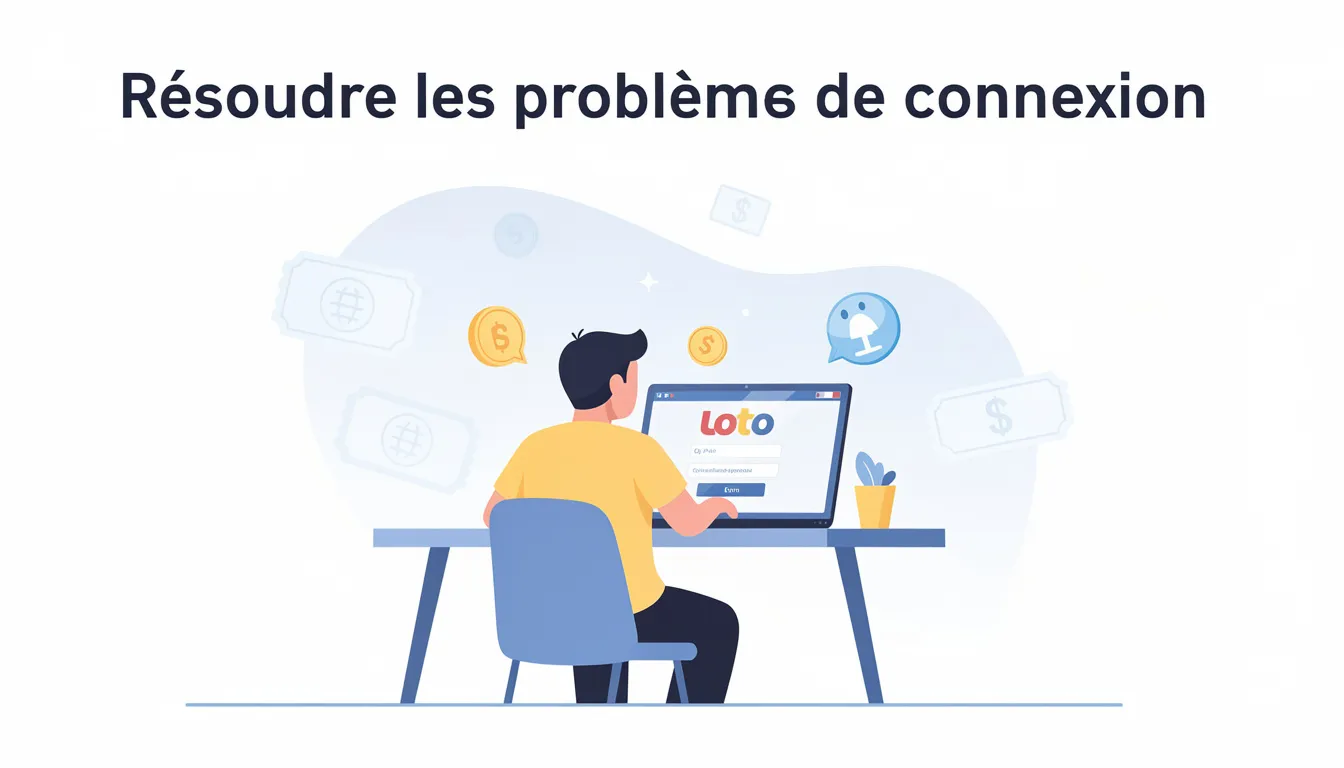 Comment accéder à mon compte loto facilement 1 Résoudre les problèmes de connexion