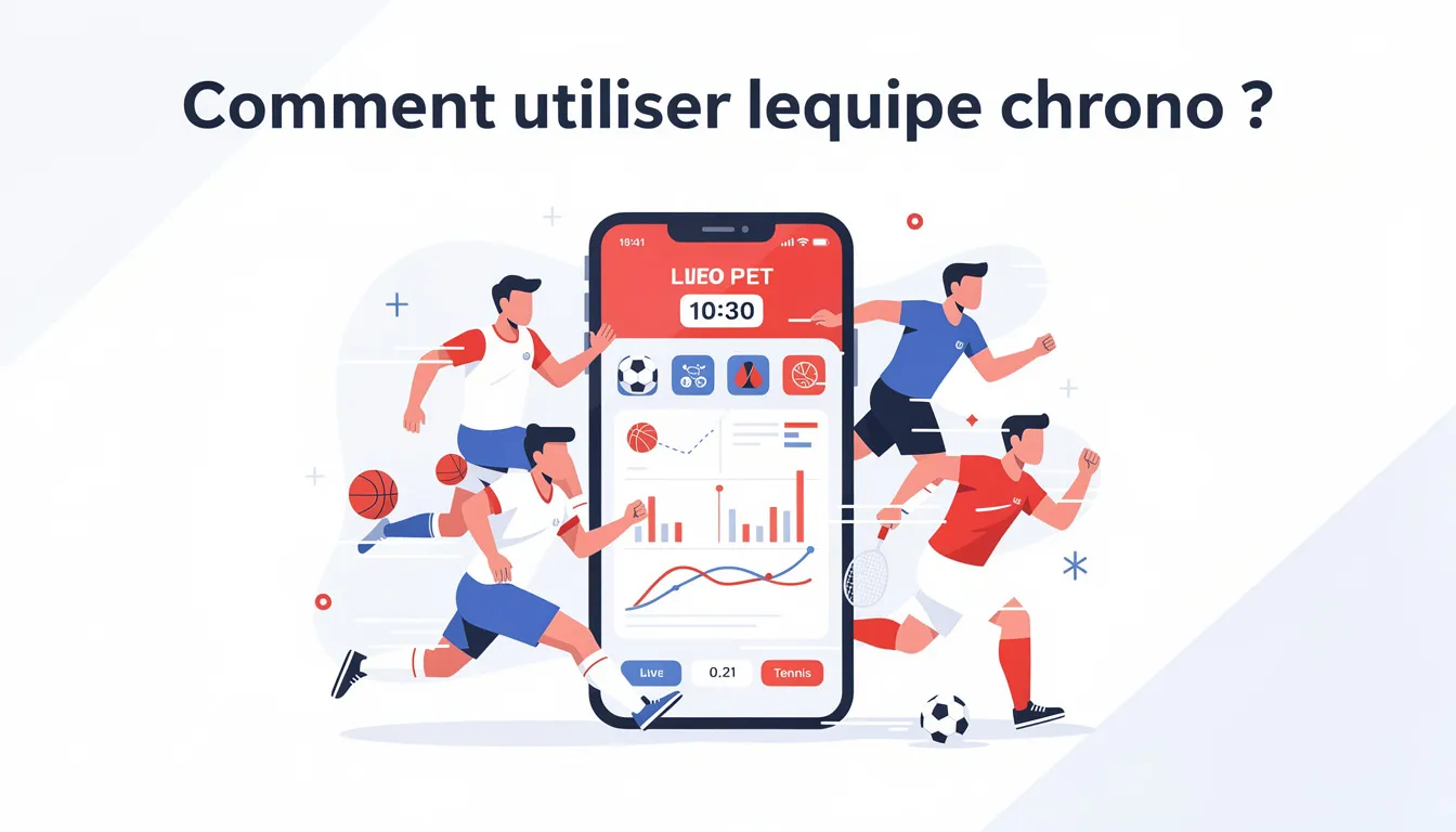 Découvrez lequipe chrono pour suivre vos événements sportifs 1 Comment utiliser lequipe chrono ?