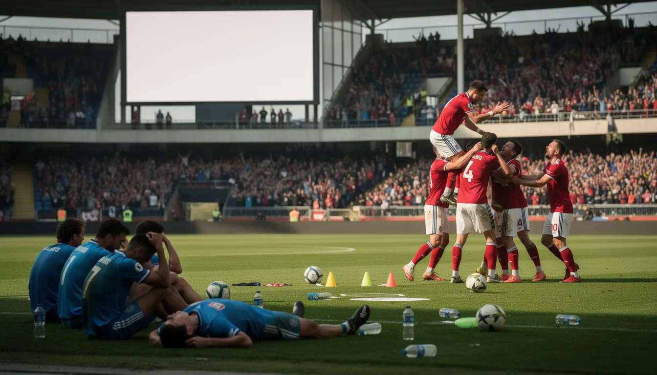 Le match de football au score incroyable de 149-0