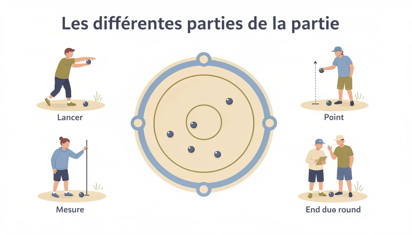 Les règles de pétanque : guide complet pour bien jouer 1 Les différentes parties de la partie