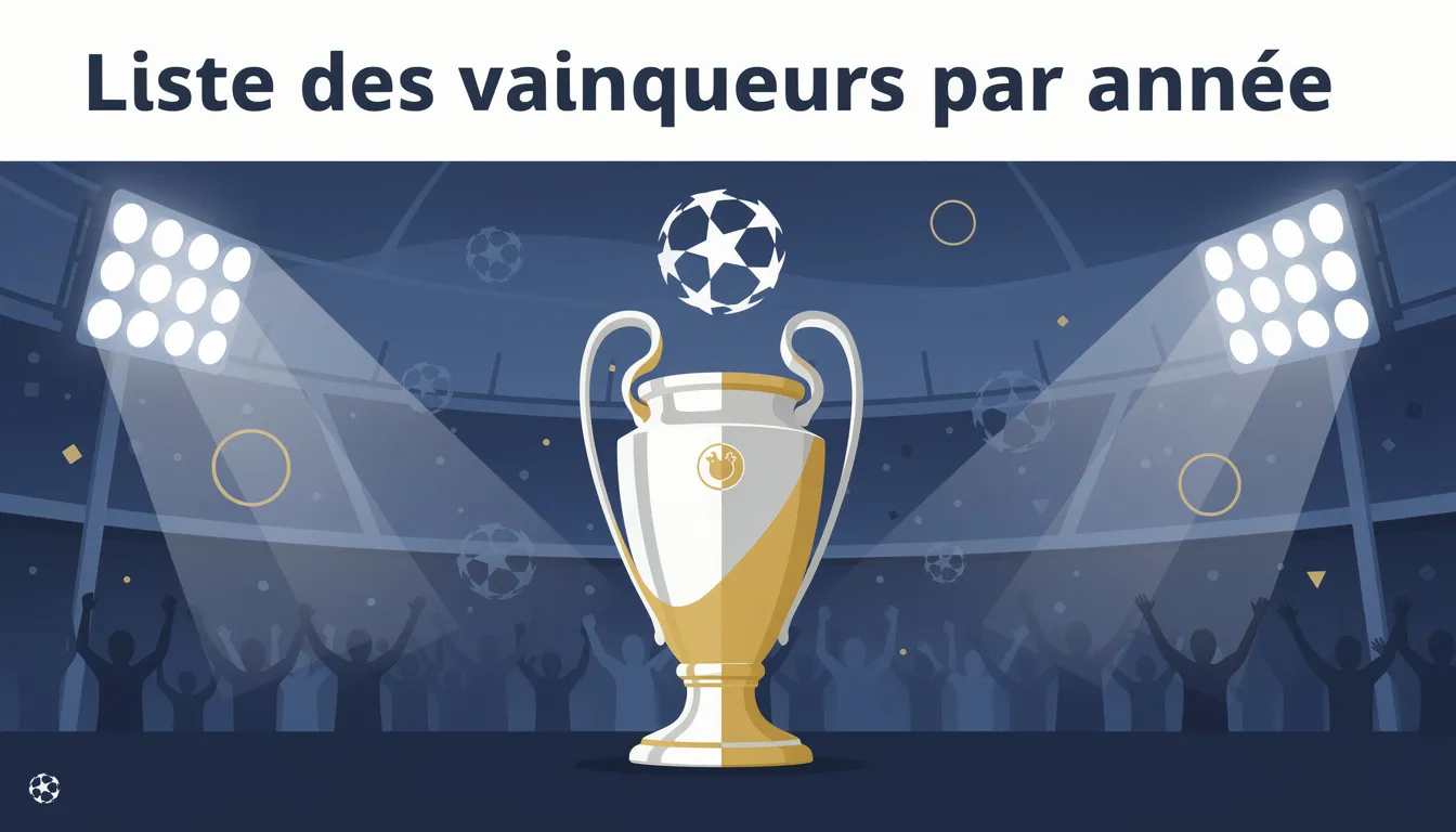 Liste des vainqueurs par année