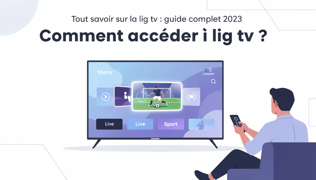 Comment accéder à lig tv ?