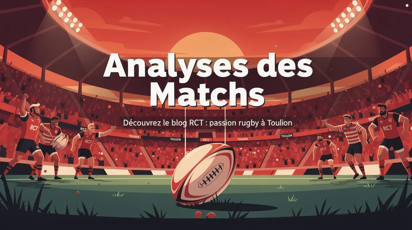 Découvrez le blog RCT : passion rugby à toulon 1 Analyses des Matchs
