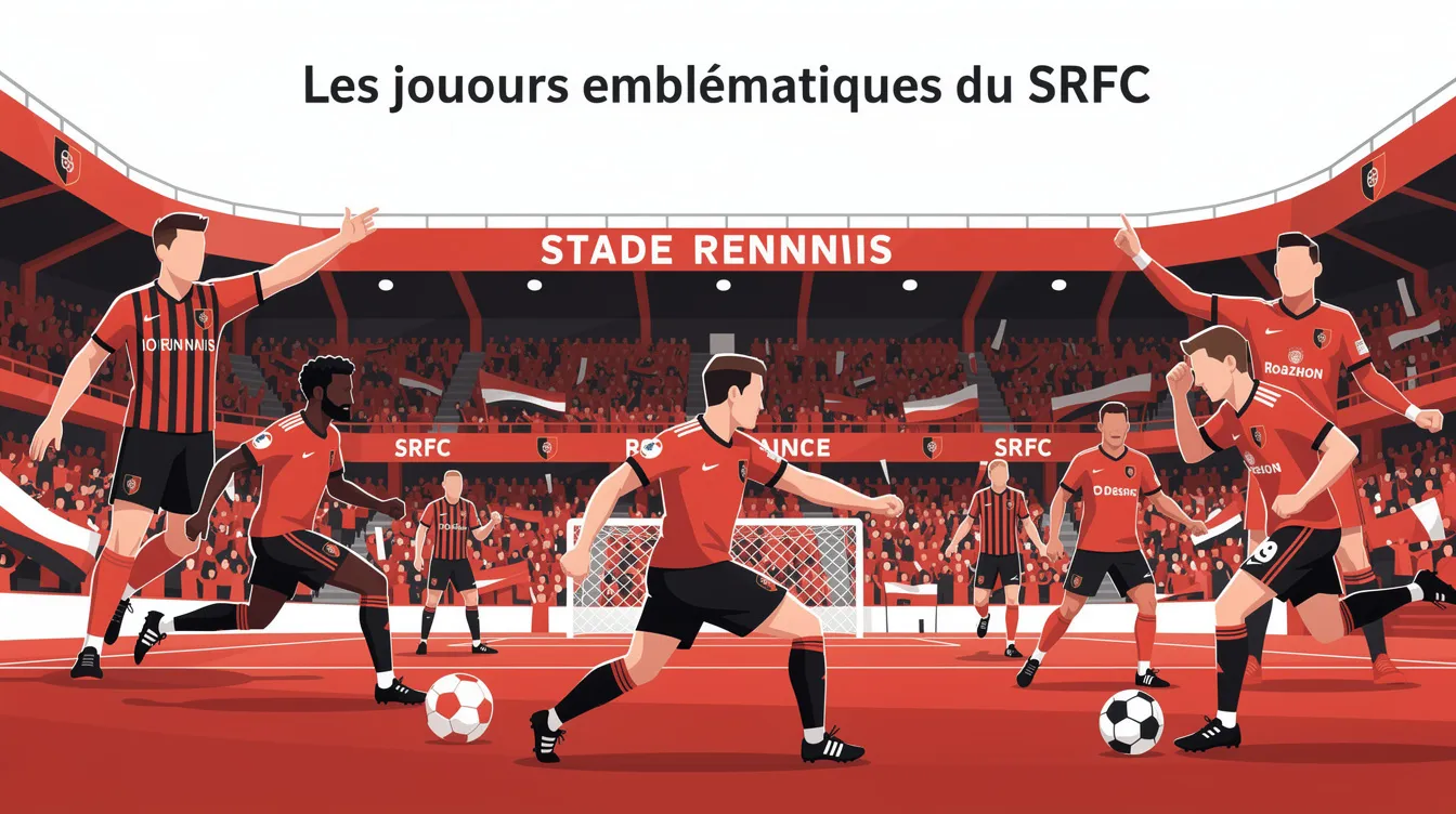 Tout savoir sur le stade rennais football club 1 Les joueurs emblématiques du SRFC