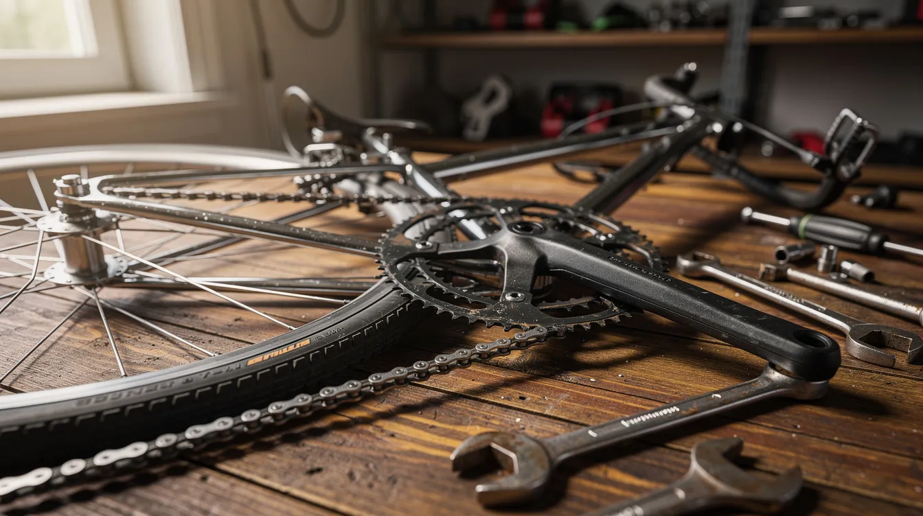 Les composants essentiels du vélo